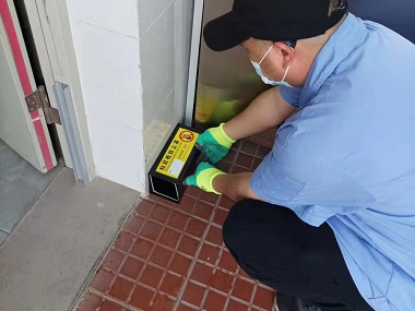 海珠除四害公司工厂车间内粘鼠板怎么放才能捉到老鼠